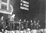 Sesso de abertura do Congresso, com lvaro Seia Neves no uso da palavra