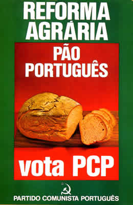 Cartaz eleitoral referente  Reforma Agrria/1976