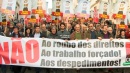 Derrotada a meia hora, activistas sindicais reafirmam luta contra alterações às leis do trabalho 