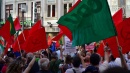 PCP realizou, no Porto, concentração a exigir a dissolução da Assembleia da República e convocação de eleições antecipadas
