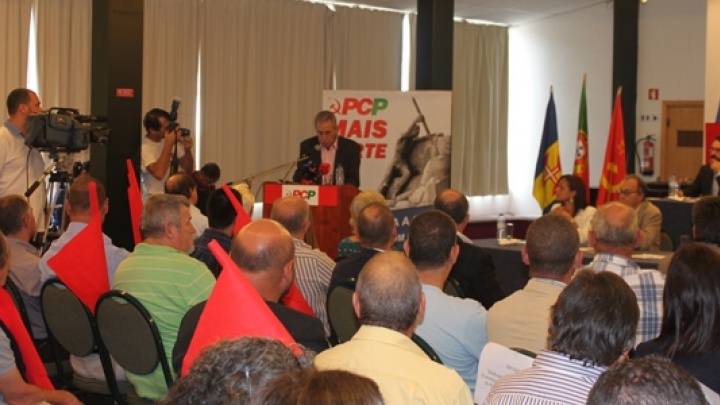 Encerramento do IX Congresso Regional do PCP - Madeira 