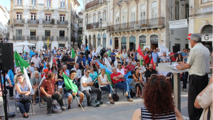 Acto Público da candidatura da CDU pelo Círculo Eleitoral de Coimbra