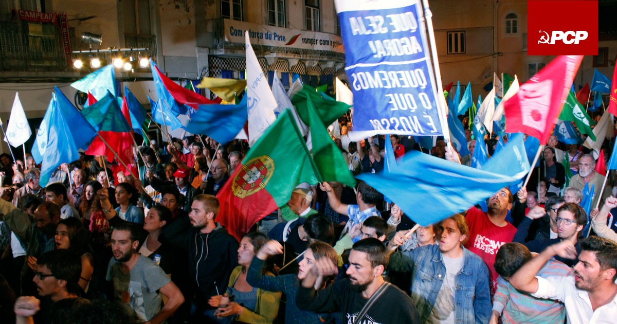 On the election results 2015 Portuguese Communist Party