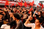 Unidos e com a luta do nosso povo, seremos capazes de abrir os caminhos para um Portugal com Futuro! 