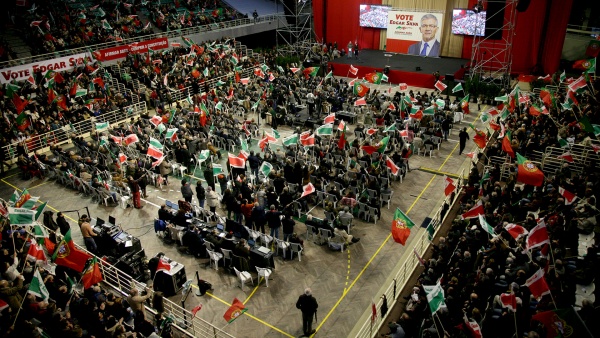 Comício no Porto da candidatura de Edgar Silva à Presidência da República