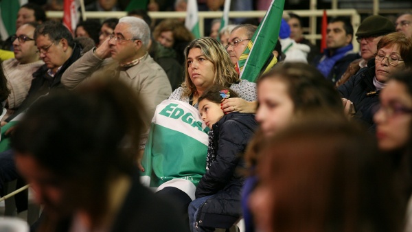 Comício no Porto da candidatura de Edgar Silva à Presidência da República