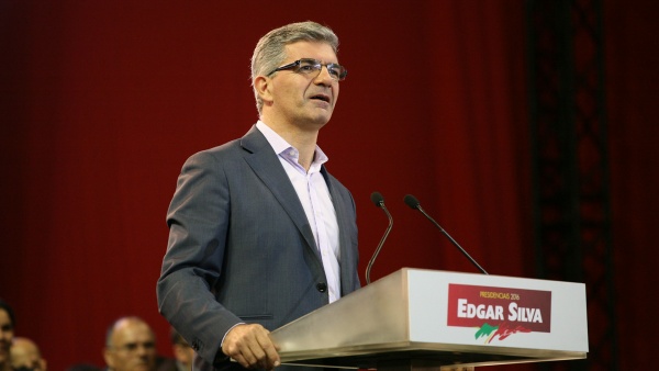 Comício no Porto da candidatura de Edgar Silva à Presidência da República