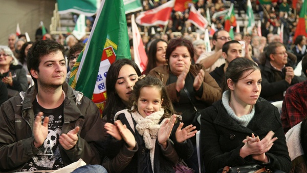 Comício no Porto da candidatura de Edgar Silva à Presidência da República