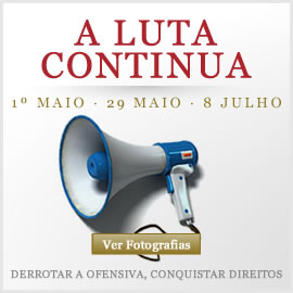 Fotografias das acções de massas de 1/Maio, 29/Maio e 8/Julho
