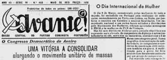 Avante! de Abril de 1973