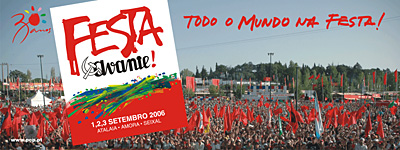 Cartaz da Festa do Avante 2006