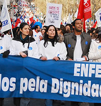 Enfermeiros fizeram Hist&oacute;ria