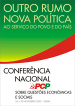 Cartaz da Conferência Nacional
