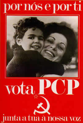 Cartaz eleitoral do PCP/1975
