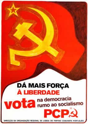 Cartaz eleitoral do PCP/1975