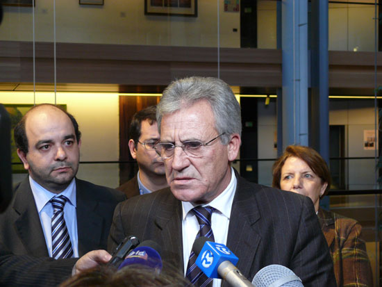 Visita de Jeronimo de Sousa ao PE