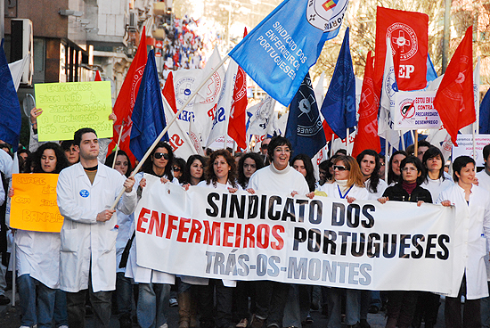 Jornada de Luta - Enfermeiros - 29-01-2010 Lisboa