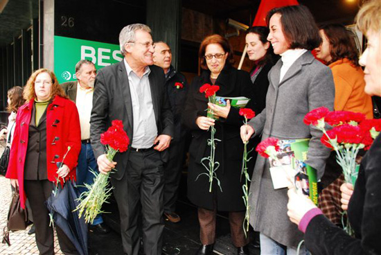 Com o PCP,  Lutar e Vencer