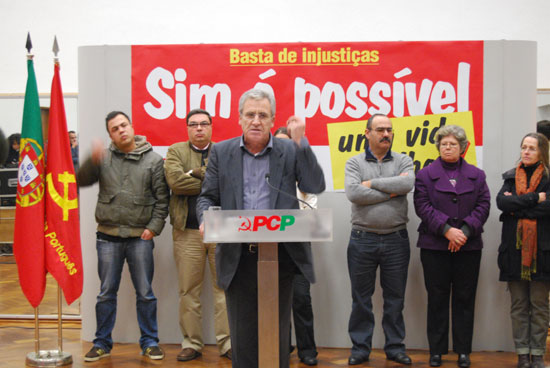 Comicio em Aliparca - 16 de Janeiro de 2009