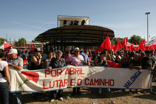 Comicio da Festa do Avante 2008