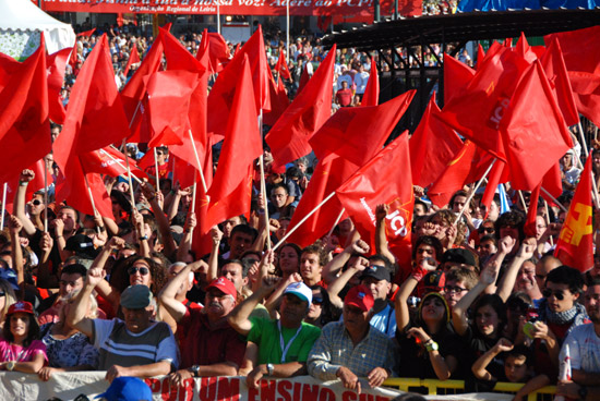 Comicio da Festa do Avante 2008