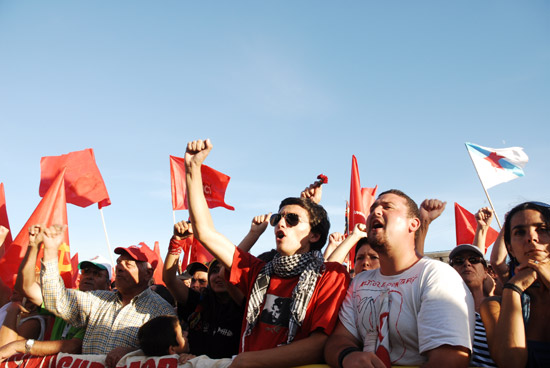 Comicio da Festa do Avante 2008