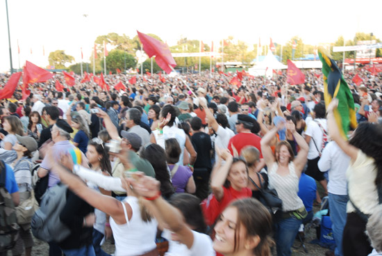 Comicio da Festa do Avante 2008