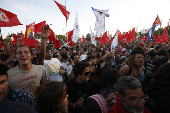 Comicio da Festa do Avante 2008