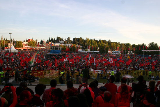 Comicio da Festa do Avante 2008