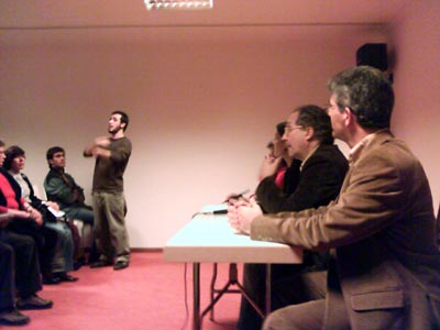 Sess�o de esclarecimento com Carlos Carvalhas