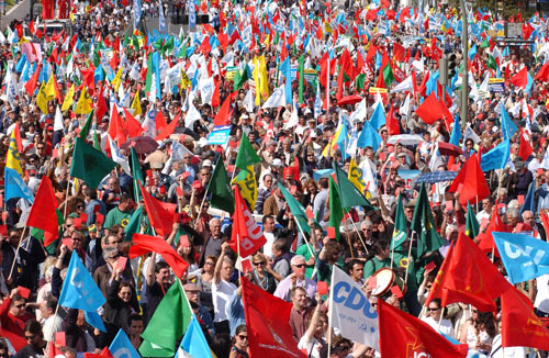 Marcha: Protesto, confianca e luta