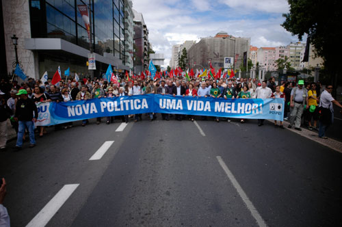 Marcha: Protesto, confianca e luta