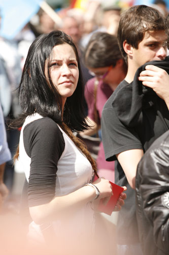 Marcha: Protesto, confianca e luta