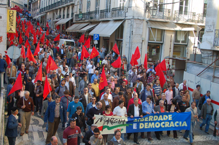 Marcha Liberdade e Democracia - Lisboa 01/03/2008