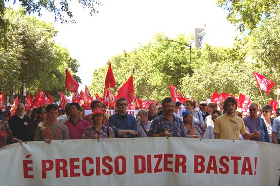 Manifestacao Nacional CGTP
