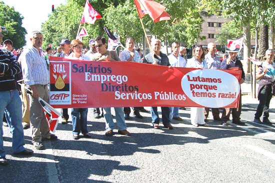 Manifestacao Nacional CGTP