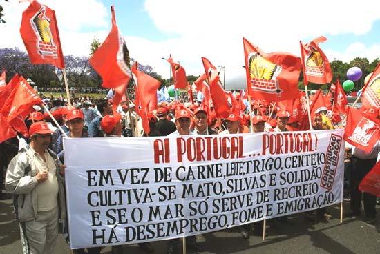 Manifestacao Nacional CGTP