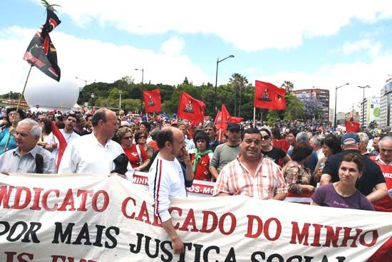 Manifestacao Nacional CGTP