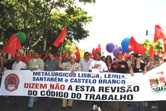 Manifestacao Nacional CGTP