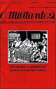 O Militante n 1 de Junho de 1975