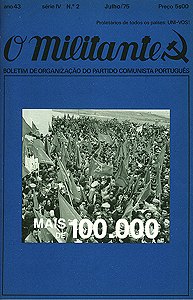 O Militante n 2 de Julho de 1975