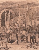 Fábrica de vidro da Marinha Grande no século XIX
