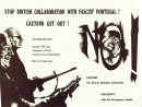 Documento de solidariedade para com os antifascistas portugueses, na altura da visita de Marcelo Caetano a Londres