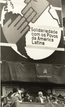 Comício do PCP de Solidariedade com os Povos da América Latina, no Campo Pequeno, em 15 de Maio de 1976