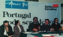 Acção da candidatura de Carlos Carvalhas na campanha eleitoral para Presidente da República de 1991