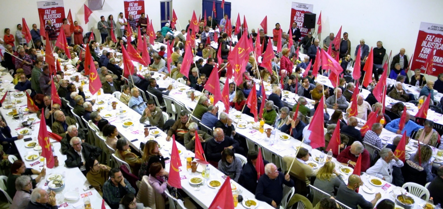 Almoço-Comício em Torres Novas