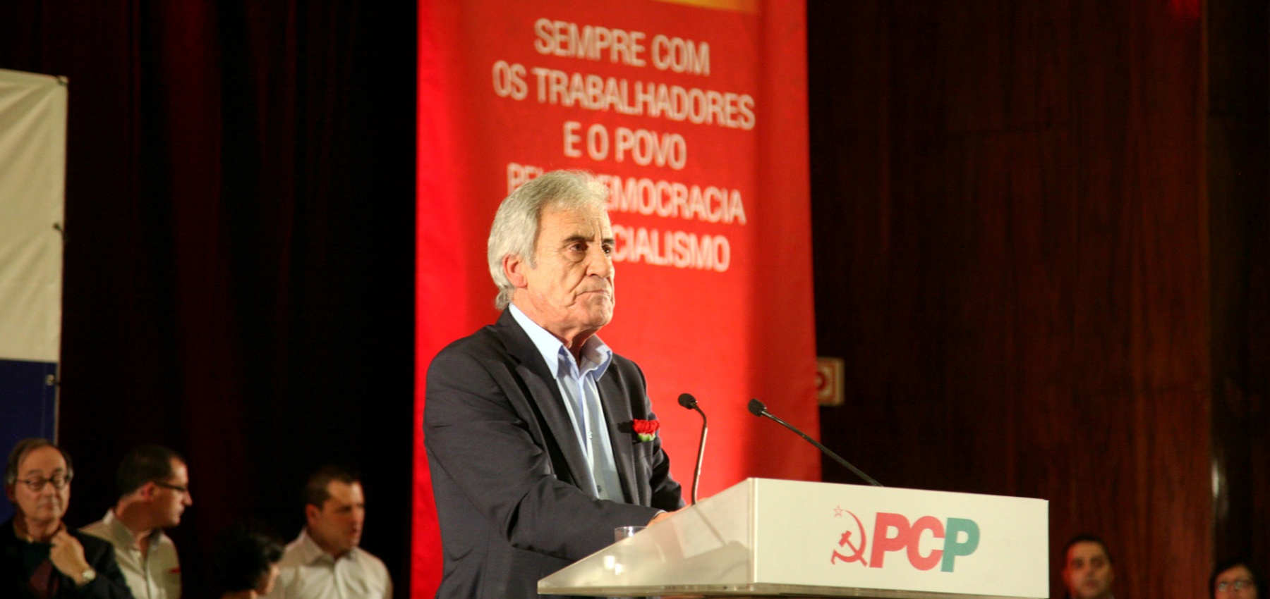 Comício comemorativo do 95º aniversário do PCP em Lisboa