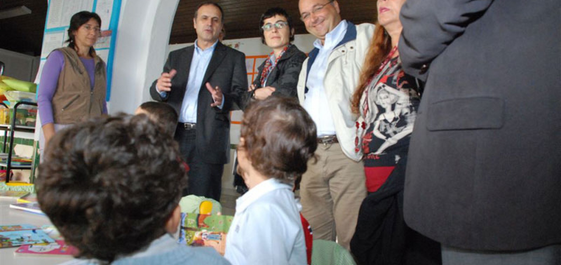 Visita ao Centro Social de infância, em Meleças, Sintra