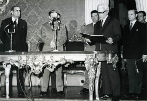 Tomada de posse de Ministro sem Pasta no I Governo Provisório, 16 de Maio de 1974