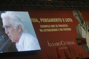 Comício comemorativo do Centenário de Álvaro Cunhal